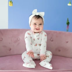 Kyte Baby Zippered Footie - Butterfly (6-12M)