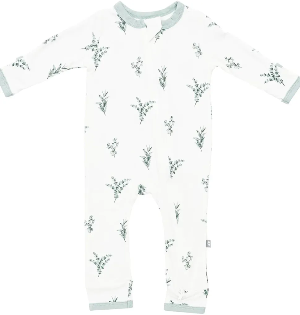 Kyte Baby Zippered Romper - Eucalyptus (12-18M)