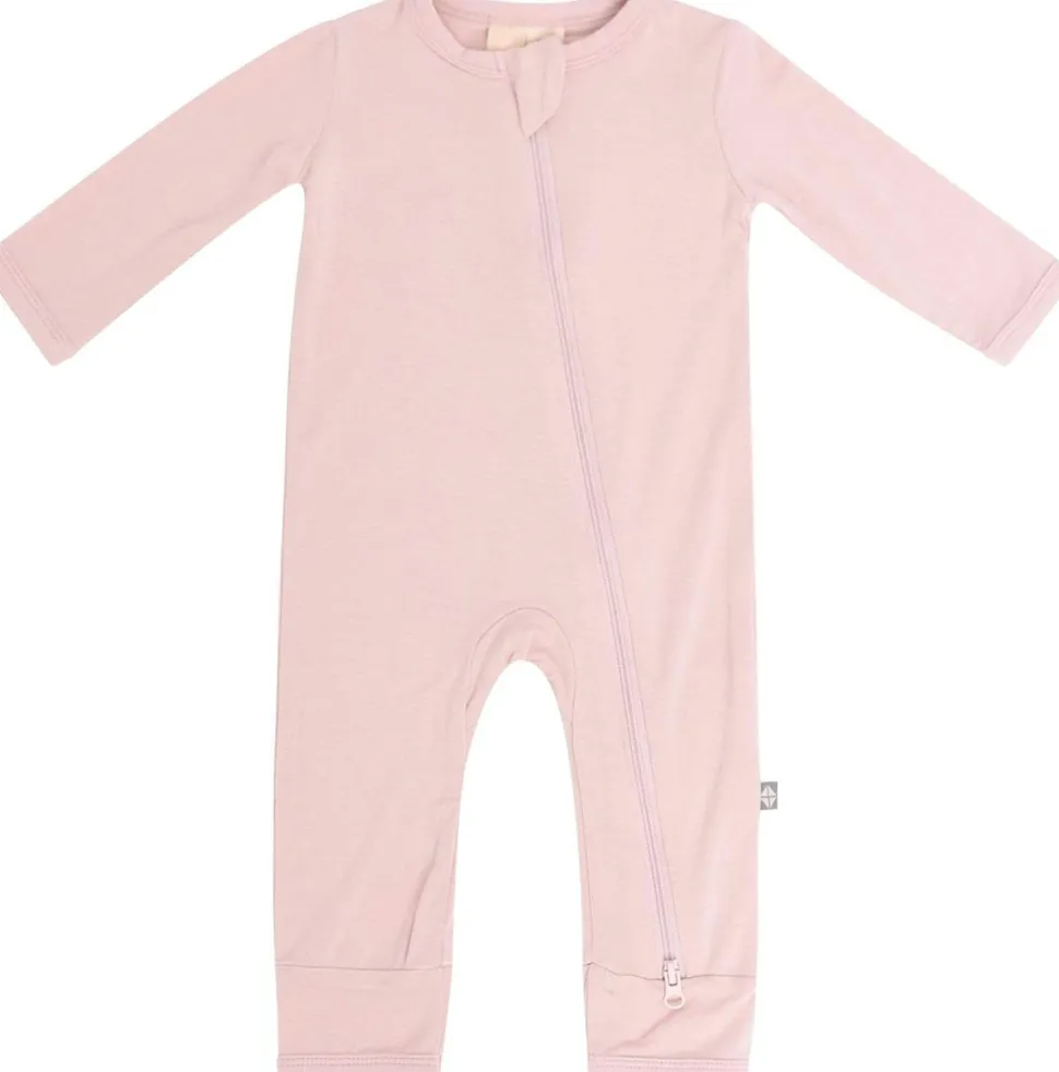 Kyte Baby Zippered Romper - Blush (3-6 months)
