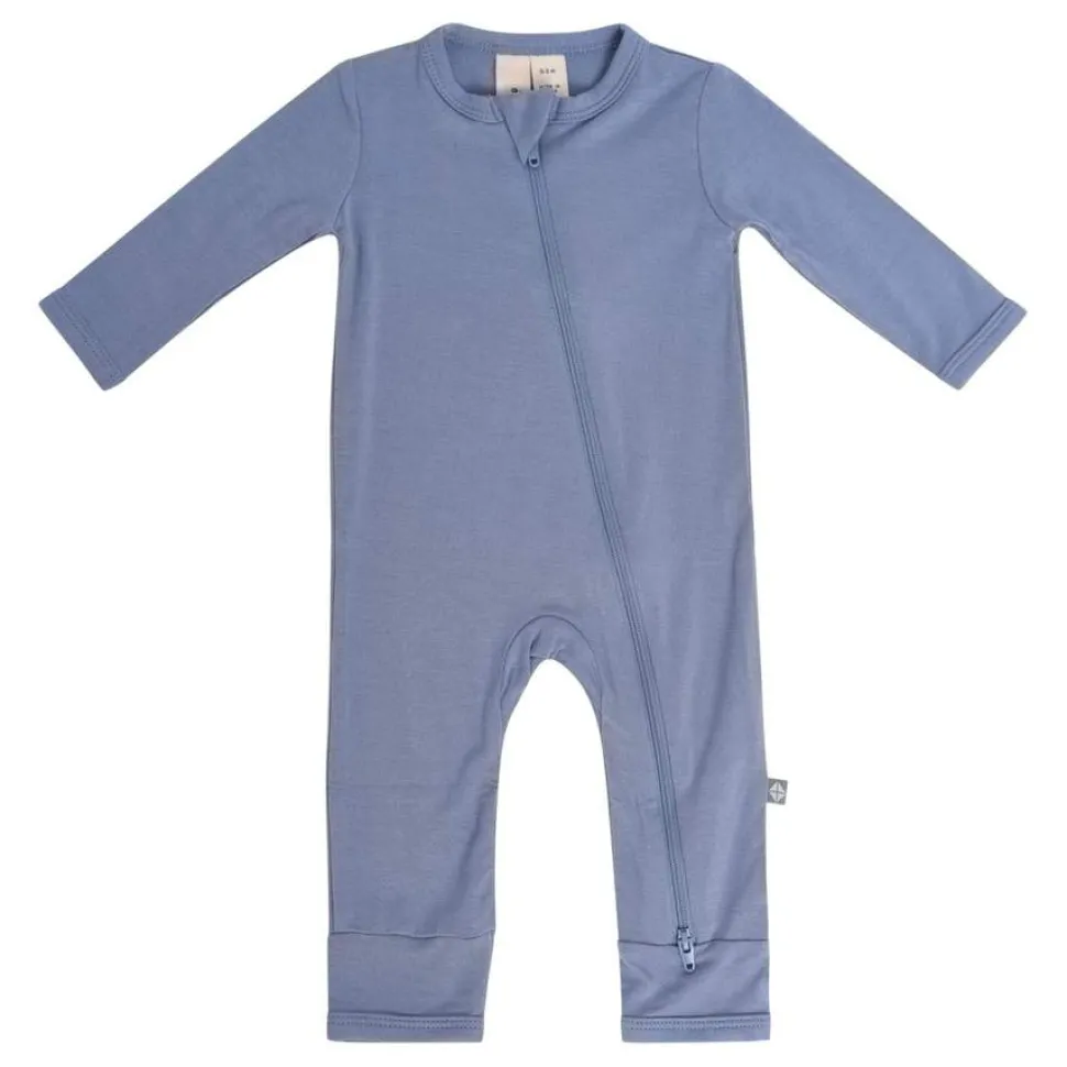 Kyte Baby Zippered Romper - Slate (6-12 months)
