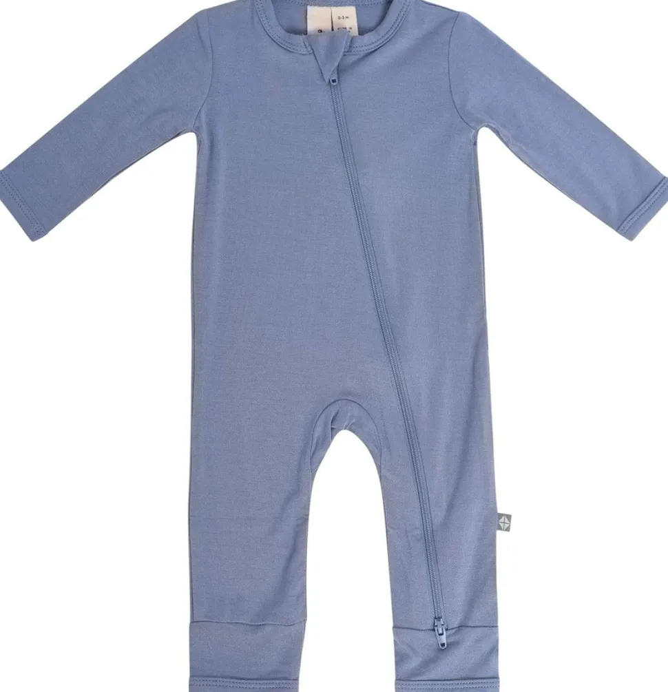 Kyte Baby Zippered Romper - Slate (0-3 months)