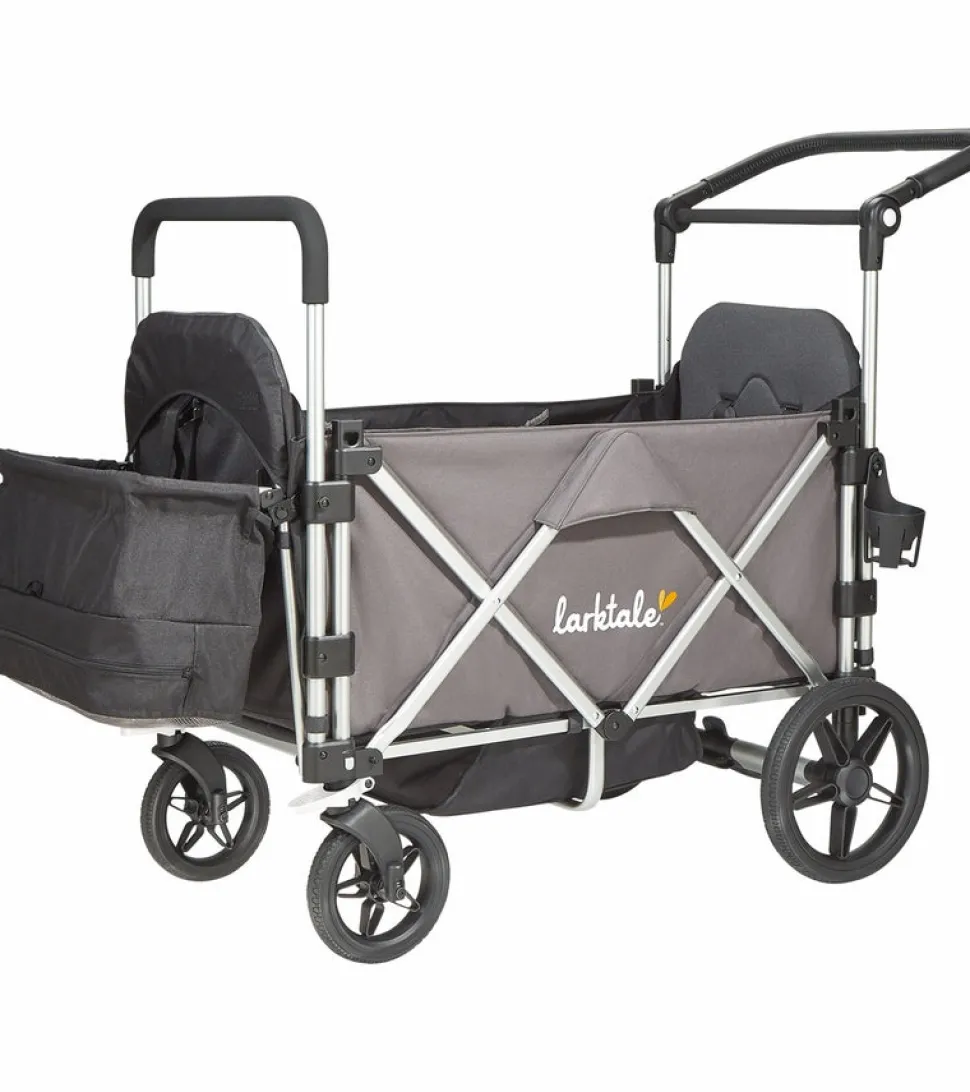 Larktale Caravan (4 Seater) Stroller Wagon Bundle - Mornington Gray