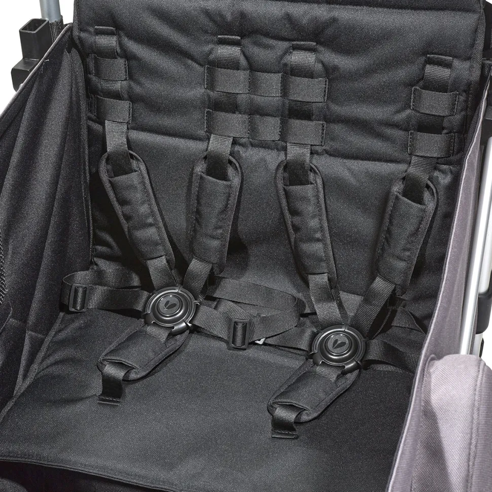 Larktale Caravan (4 Seater) Stroller Wagon Bundle - Mornington Gray
