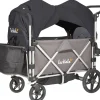 Larktale Caravan Stroller Wagon Complete - Mornington Gray/Byron Black