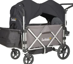 Larktale Caravan Stroller Wagon Complete - Mornington Gray/Byron Black