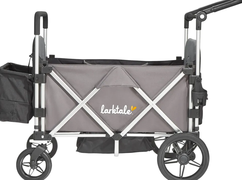 Larktale Caravan Stroller Wagon Complete - Mornington Gray/Byron Black