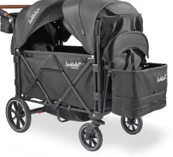 Larktale Caravan V3 (2 Seater) Stroller Wagon - Byron Black