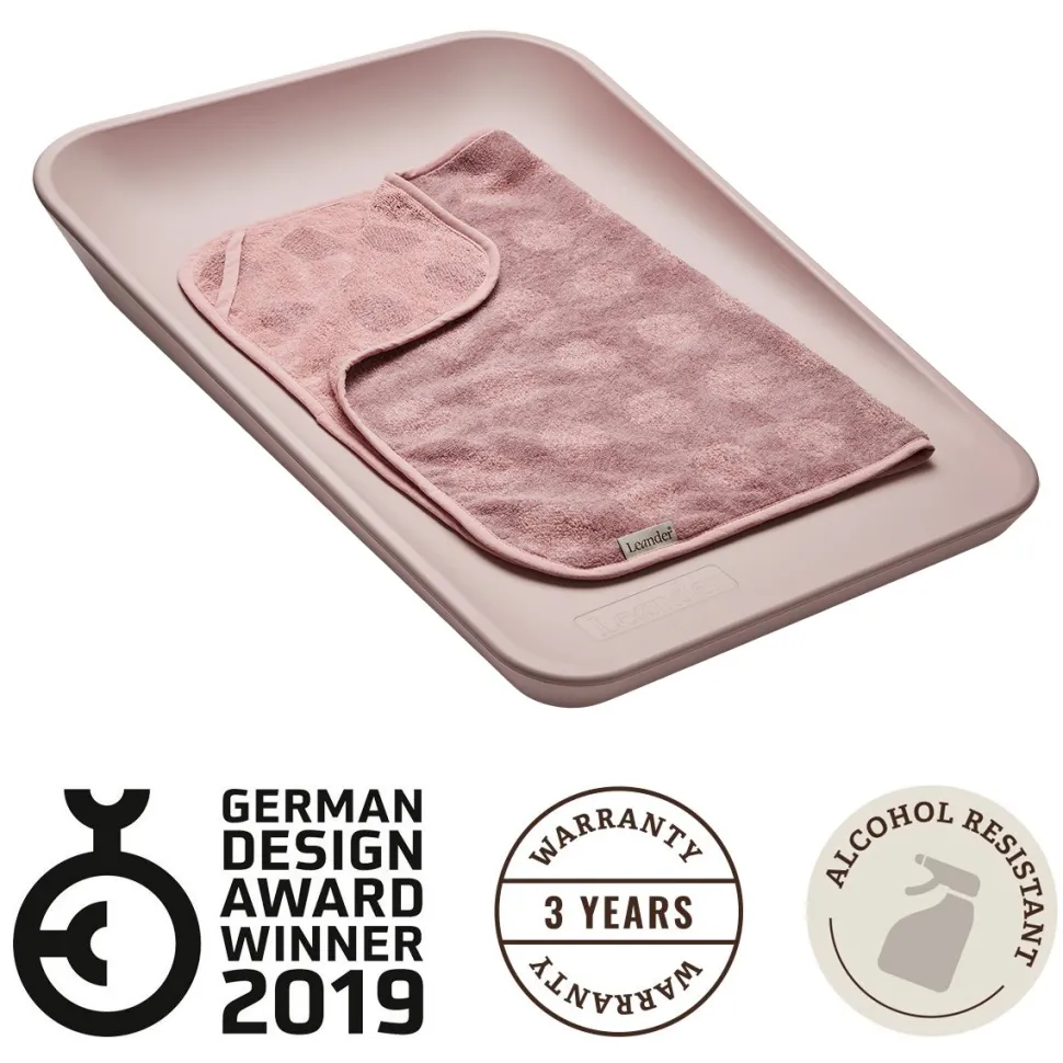 Leander Matty Changing Pad - Wood Rose