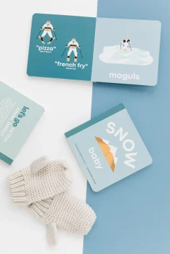 Left Hand Book House Board Book - Snow Baby