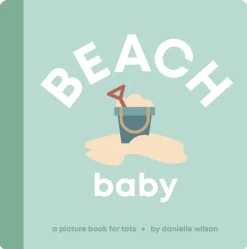 Left Hand Book House Board Book - Beach Baby