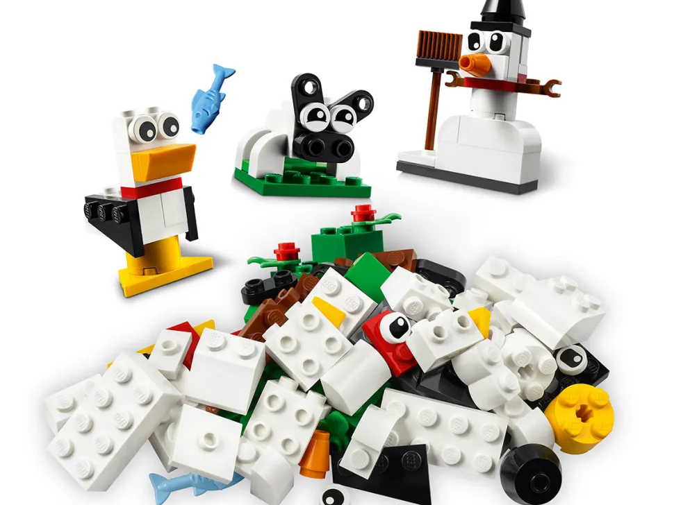 LEGO Classic Creative White Bricks
