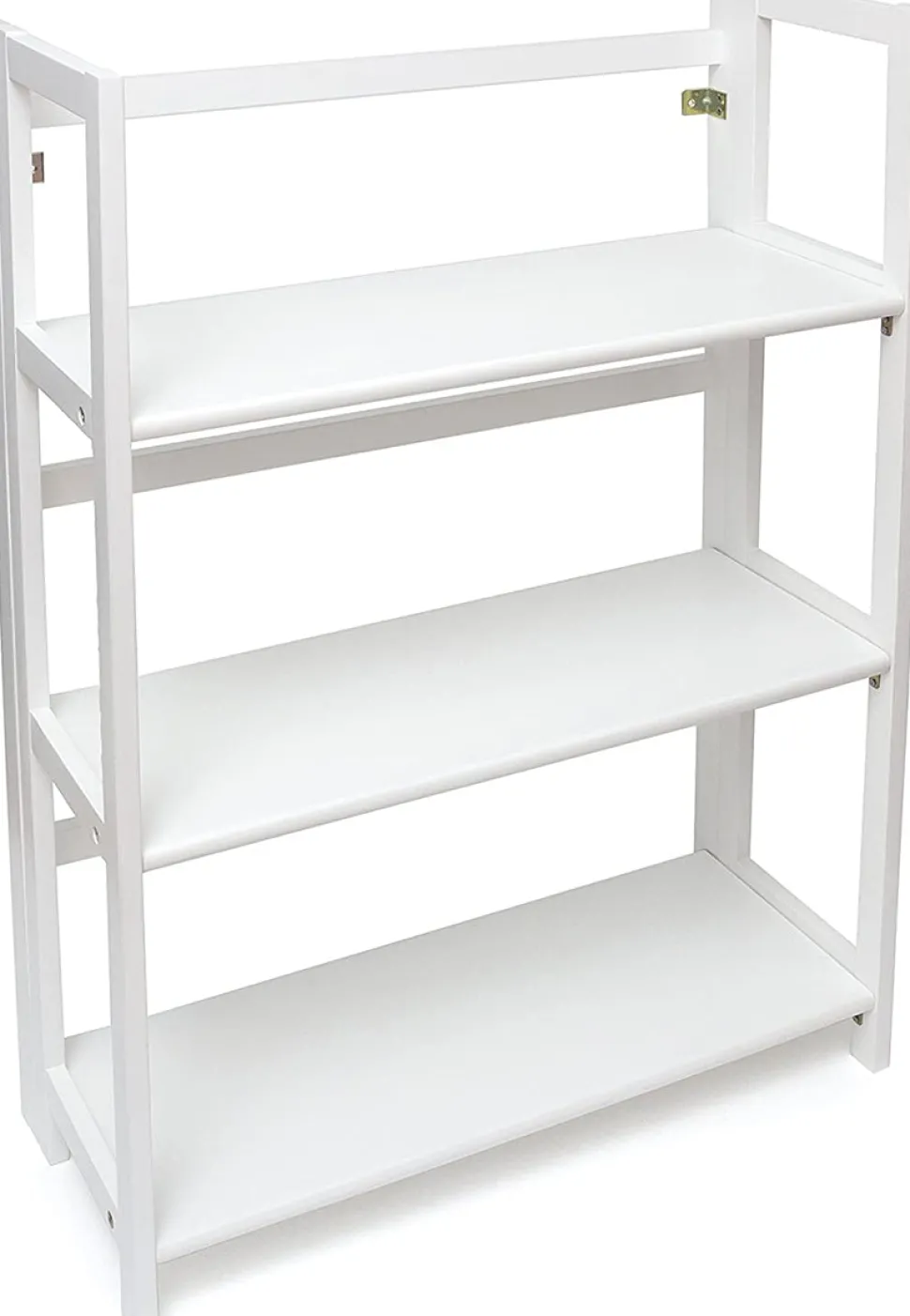 Lipper International Kids 3-Shelf Folding Bookcase - White
