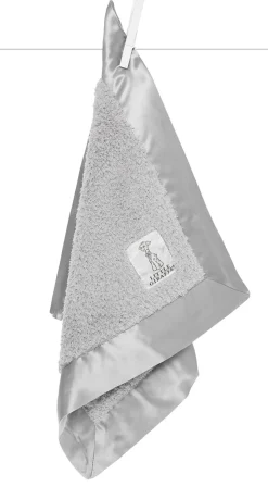 Little Giraffe Chenille Blanky - Silver