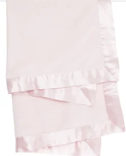 Little Giraffe Velvet Deluxe Baby Blanket - Pink