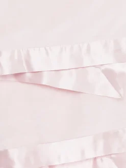 Little Giraffe Velvet Deluxe Baby Blanket - Pink