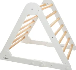 Little Partners Learn N Climb Triangle - Soft White / Natural (Unassembled)