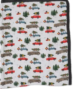 Little Unicorn Cotton Muslin Big Kid Quilt - Holiday Haul