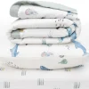 Little Unicorn Cotton Muslin Toddler Bedding 3 Piece Set - Whales