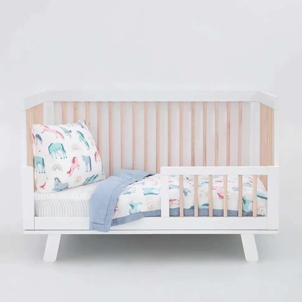 Little Unicorn Cotton Muslin Toddler Bedding 3 Piece Set - Unicorns