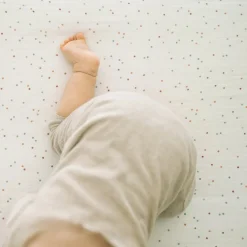 Little Unicorn Cotton Muslin Crib Sheet - Dots