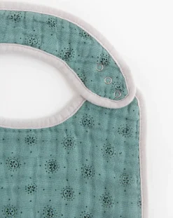 Little Unicorn Cotton Muslin Classic Bib, 3 Pack - Vintage Floral