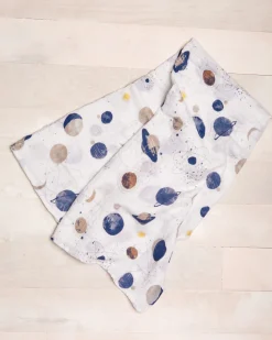Little Unicorn Cotton Muslin Swaddle - Planetary