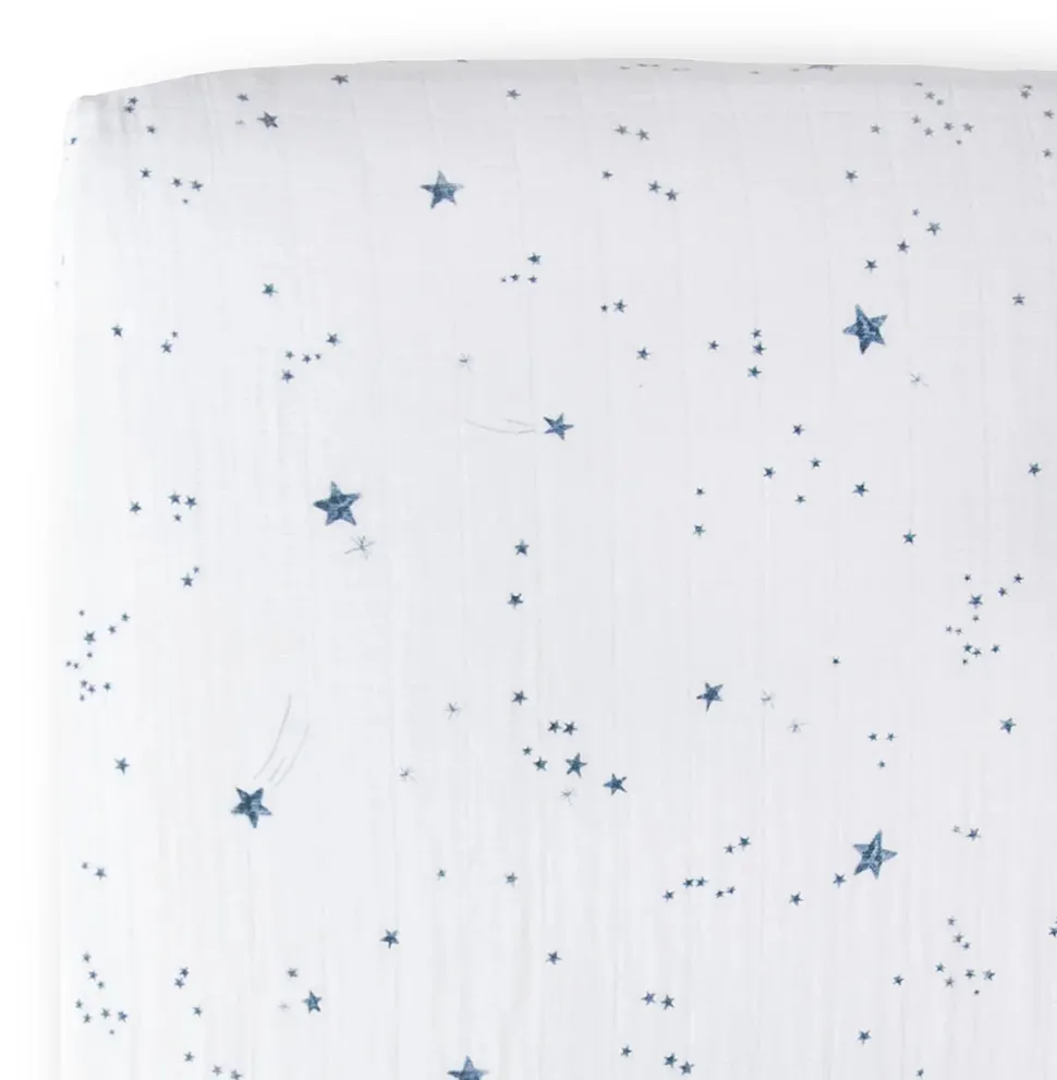 Little Unicorn Cotton Muslin Toddler Bedding 3 Piece Set - Blast Off