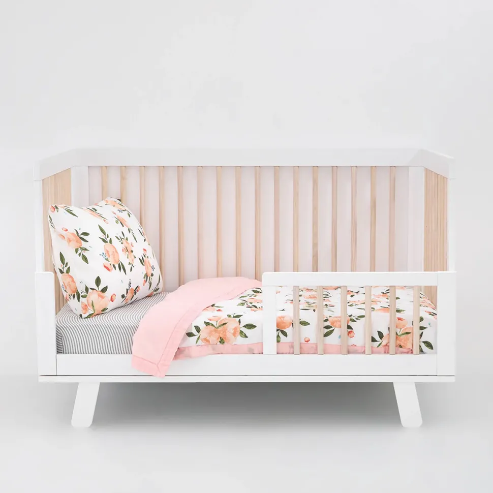 Little Unicorn Cotton Muslin Toddler Bedding 3 Piece Set - Watercolor Roses Grande