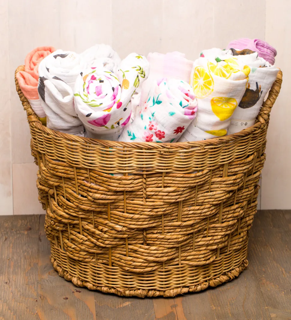 Little Unicorn Cotton Muslin Swaddle 3-Pack - Berry Lemonade
