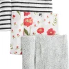 Little Unicorn Cotton Muslin Swaddle 3 Pack - Summer Poppy 2 Set