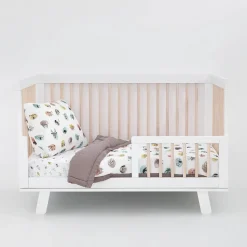Little Unicorn Cotton Muslin Toddler Comforter - Watercolor Critters