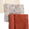 Little Unicorn Cotton Muslin Swaddle 3 Pack - Pressed Petals
