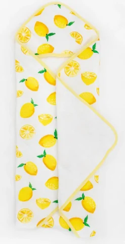 Little Unicorn Infant Hooded Towel - Lemon