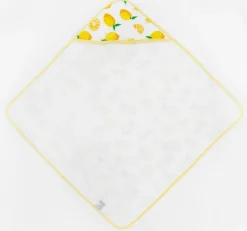 Little Unicorn Infant Hooded Towel - Lemon