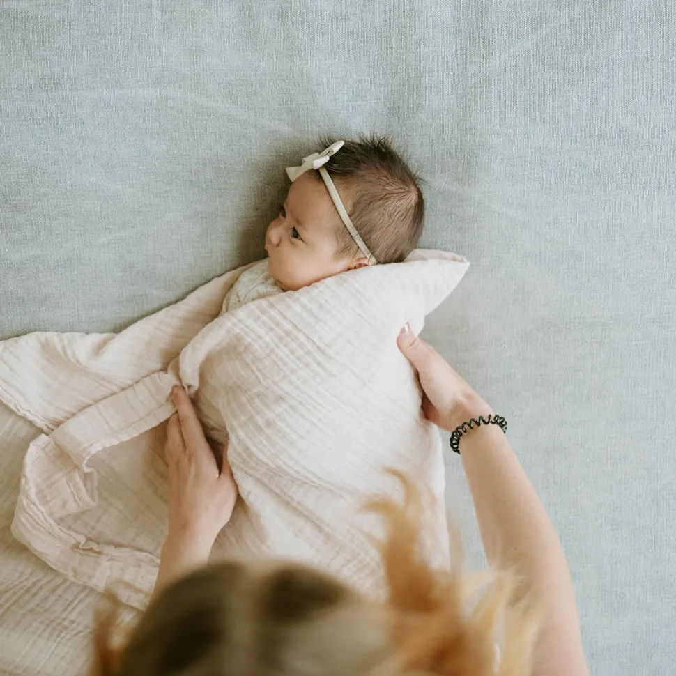Little Unicorn Organic Cotton Muslin Swaddle Blanket - Rosie