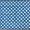 Little Unicorn Outdoor Blanket 5 x 10 - Navy Plaid