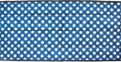 Little Unicorn Outdoor Blanket 5 x 10 - Navy Plaid
