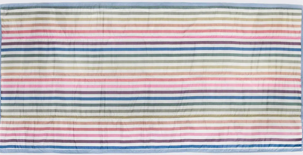Little Unicorn Outdoor Blanket 5 x 10 - Chroma Rugby Stripe