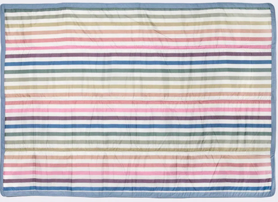 Little Unicorn Outdoor Blanket 5 x 7 - Chroma Rugby Stripe