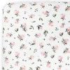 Little Unicorn Stretch Knit Crib Sheet - Watercolor Rose