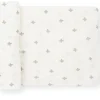 Little Unicorn Stretch Knit Swaddle Blanket - Grey Cross