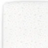 Little Unicorn Stretch Knit Crib Sheet - Rainbows