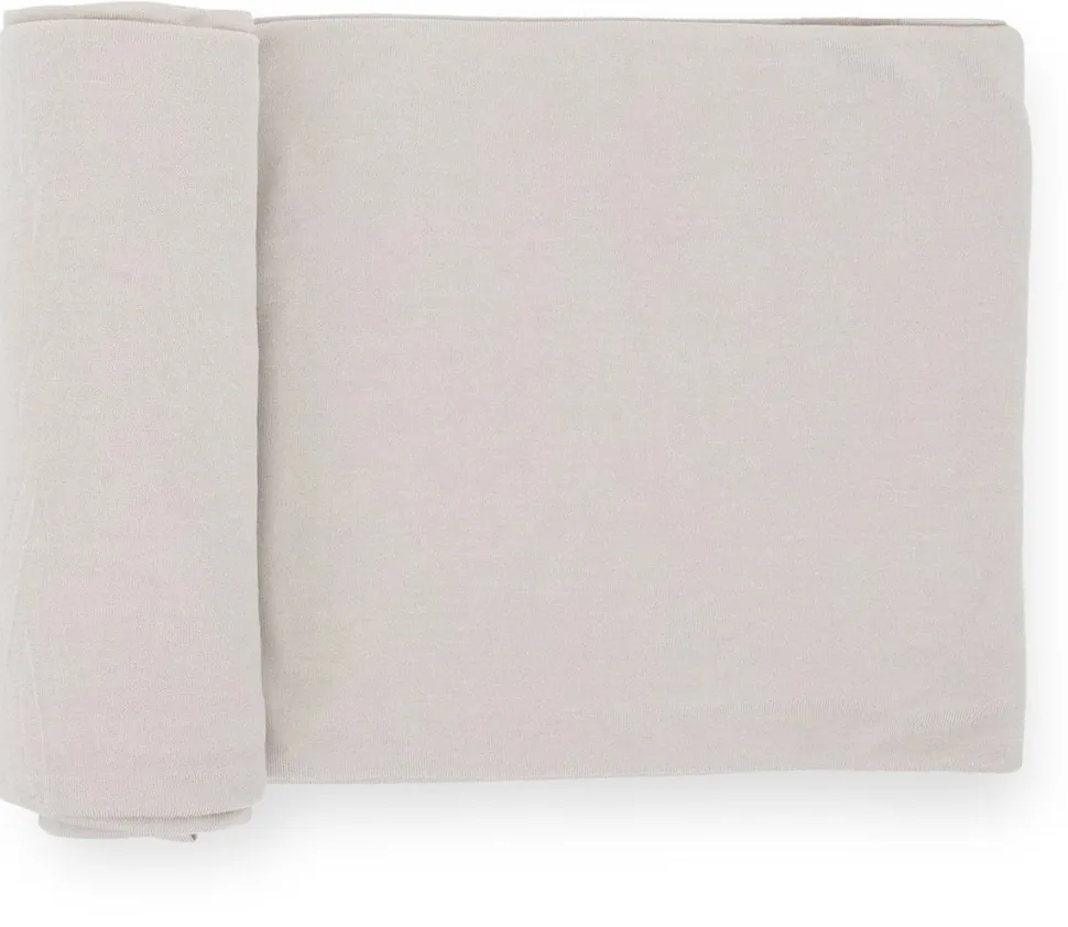 Little Unicorn Stretch Knit Swaddle Blanket - Pebble