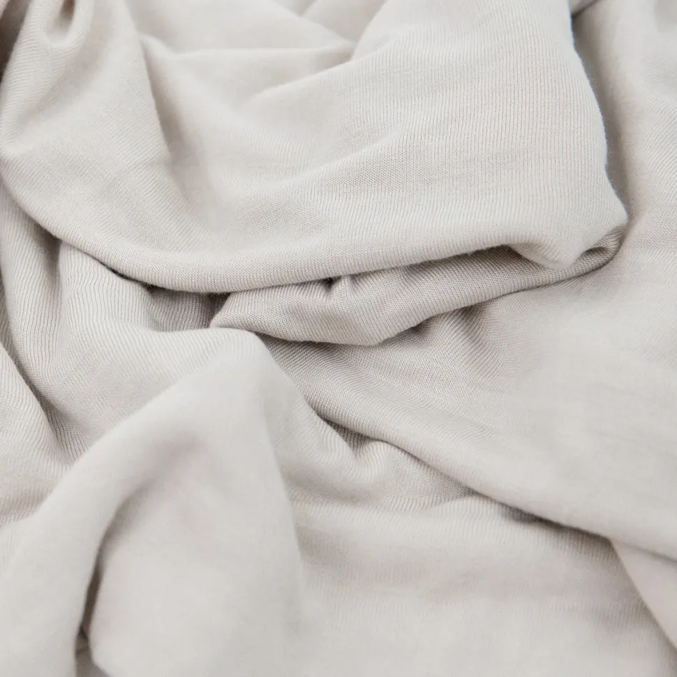 Little Unicorn Stretch Knit Swaddle Blanket - Pebble
