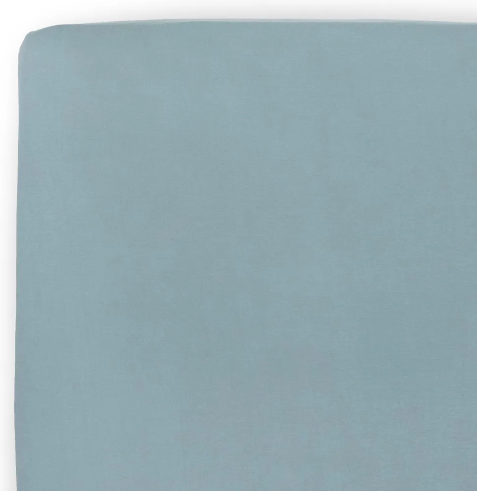 Little Unicorn Stretch Knit Crib Sheet - Harbor