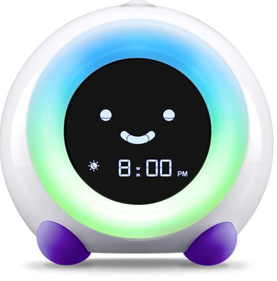 LittleHippo Mella Ready to Rise Sleep Trainer Alarm Clock - Tropical Teal