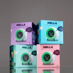 LittleHippo Mella Ready to Rise Sleep Trainer Alarm Clock - Tropical Teal