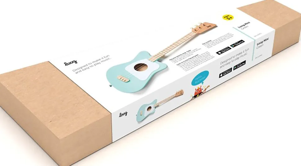 Loog Mini Guitar (Ages 3+) - Green