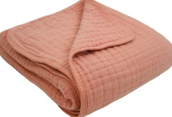 Lou Lou & Company Cloud Muslin Quilt - Rose, Small