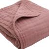 Lou Lou & Company Cloud Muslin Quilt - Berry, Large